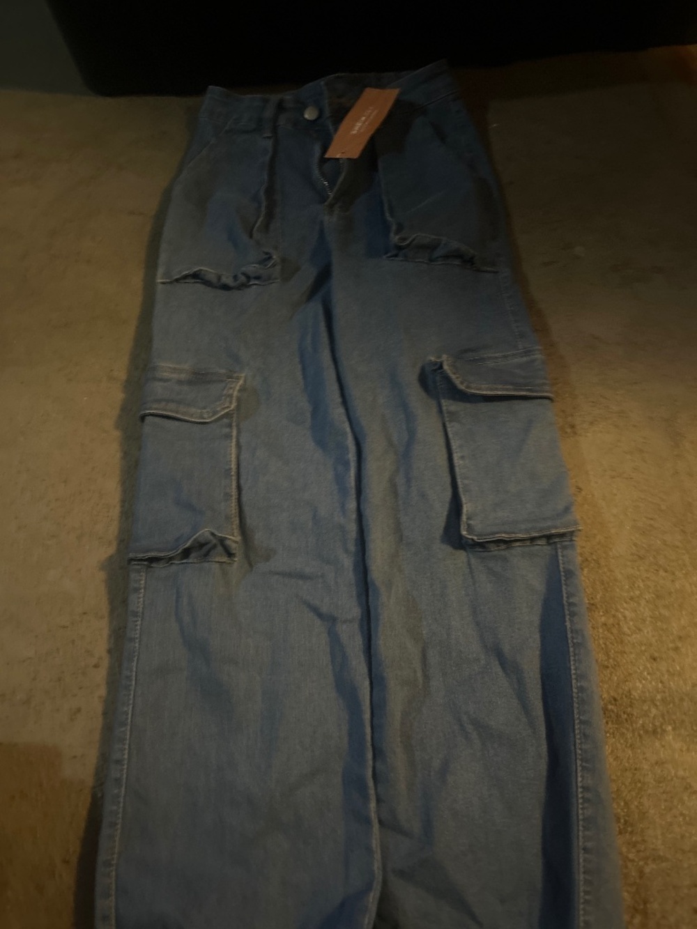 Women SHEIN straight Cargo Jeans size small